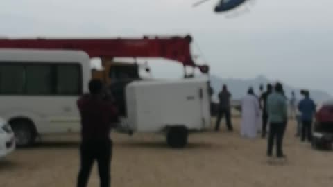 Tamil film shooting in oman hills 7