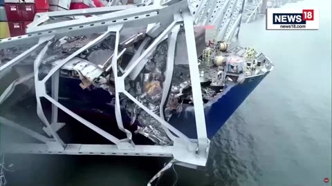 Baltimore francis scott bridge Collapse and Damage