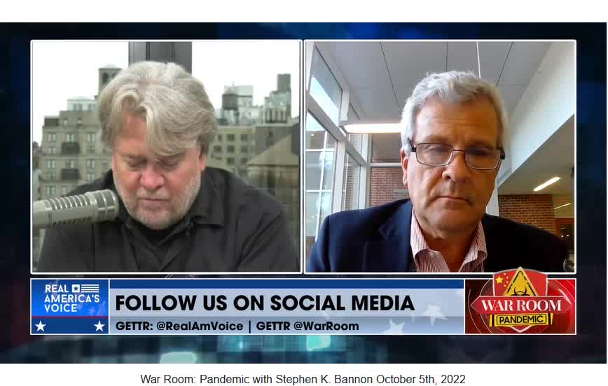 Dave Walsh on with Steve Bannon discussing OPEC 2 million barrel a day oil reduction