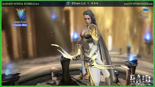 Raid Shadow Legends - Elhain - Classic Skin