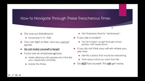 Weekly Webinar #12 - How to Navigate Through These Treacherous Times