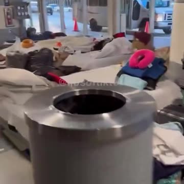 Pritzker Begging Abbott To Stop Sending Migrants To Illinois As They've Taken Over O'Hare Airport