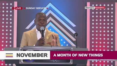 Sunday Service LIVE | ECG -The Jesus Nation Church | 1Prophet Shepherd Bushiri 7.11.2024