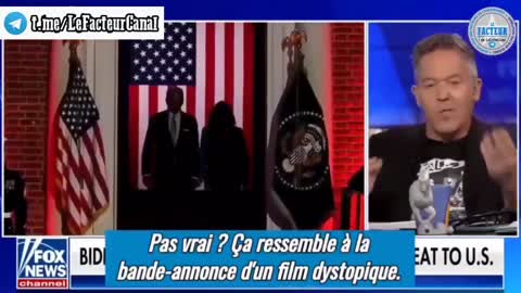 Extrait et réactions sur FoxNews, sur le discours diviseur du Président Joe Biden
