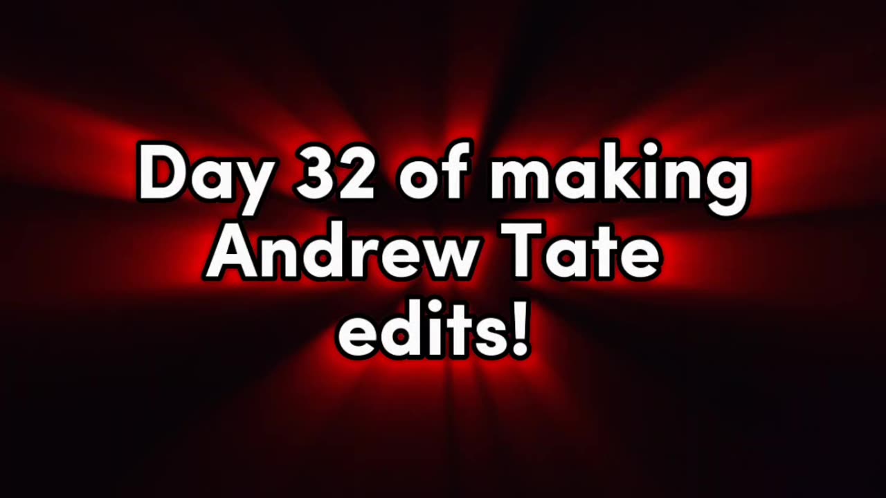 Day 32th of 75 hard challenge of making Andrew tate edits until he recognize ME.#tate #andrewtate
