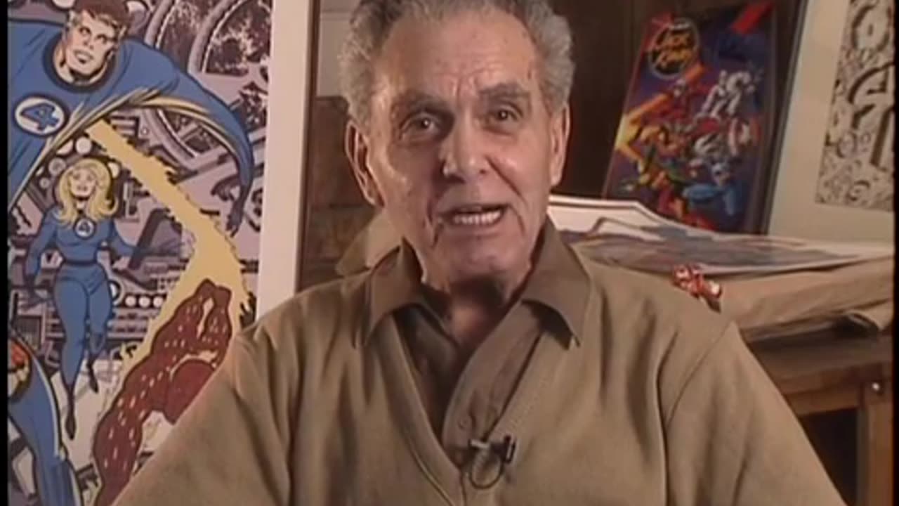 Jack KING Kirby Rare Interview. #JackKirby #Marvel #DC