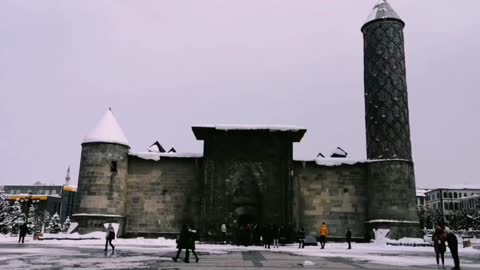 Hyperlapse (Erzurum,Turkey) - Yakutiye madrasa