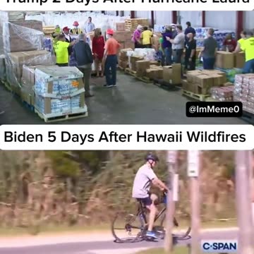 The difference between Trump and Biden when in Crisis!