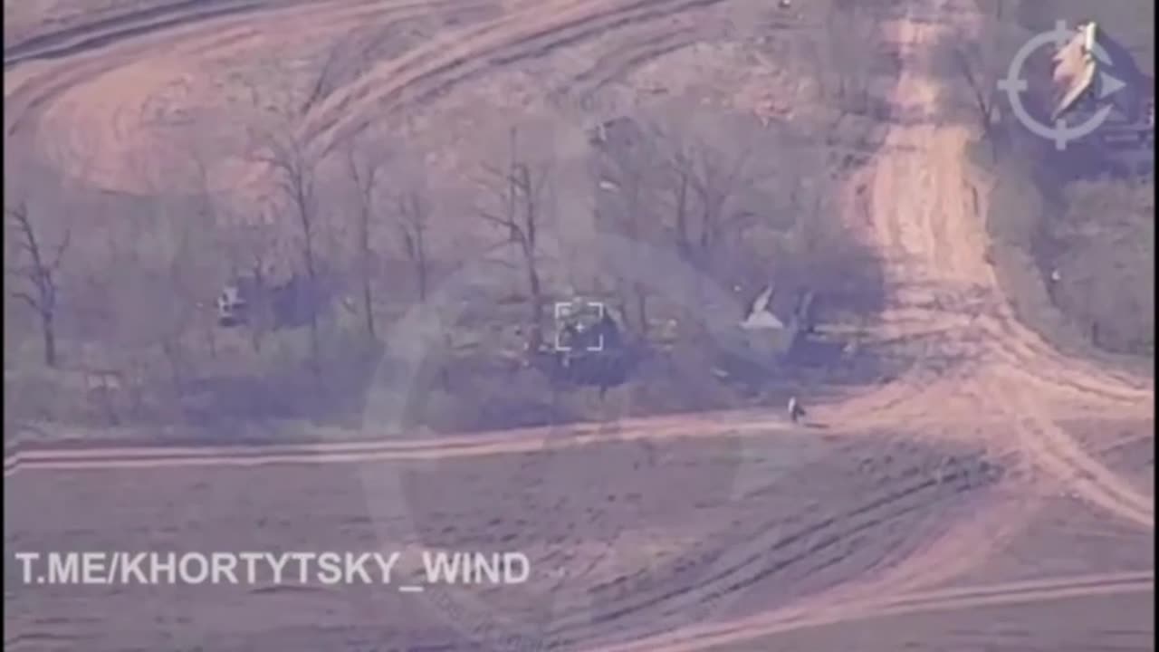 Domestic ram-kamikaze drone RAM X hits the Russian ZRGK "Tunguska" in the