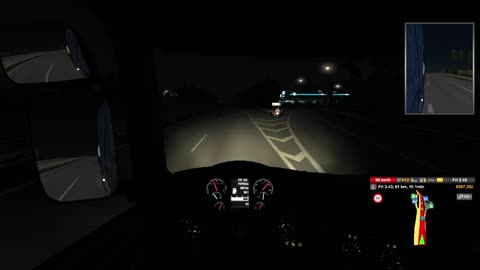 Old school Scania Nightdrive - Gaming bear