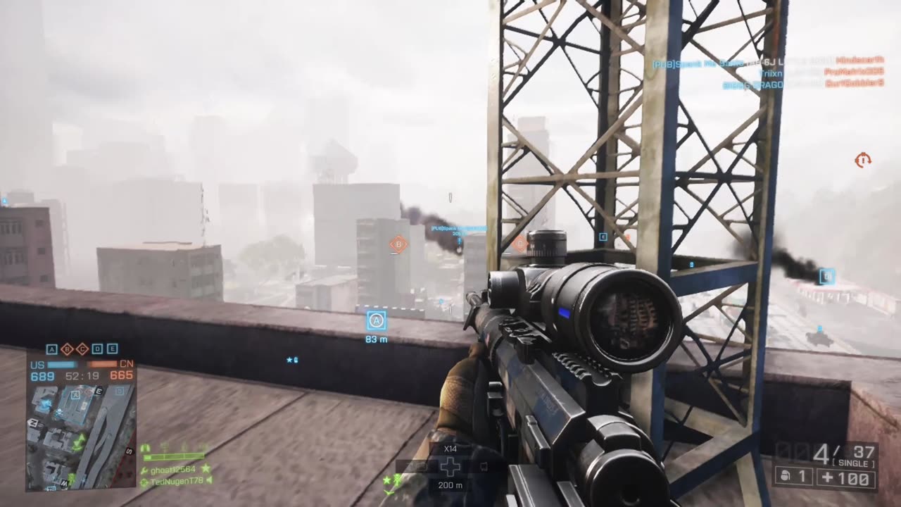 BATTLEFIELD 4-SNIPER MEDLEY