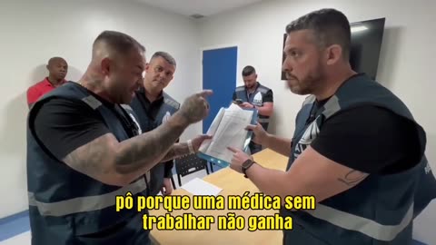 A casa caiu no hospital HGG, em Campos!
