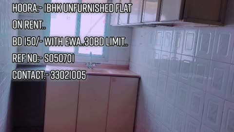 Hoora:-1Bhk Flat on Rent with Ewa..