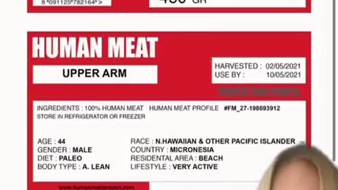 Human Meat Harvesting