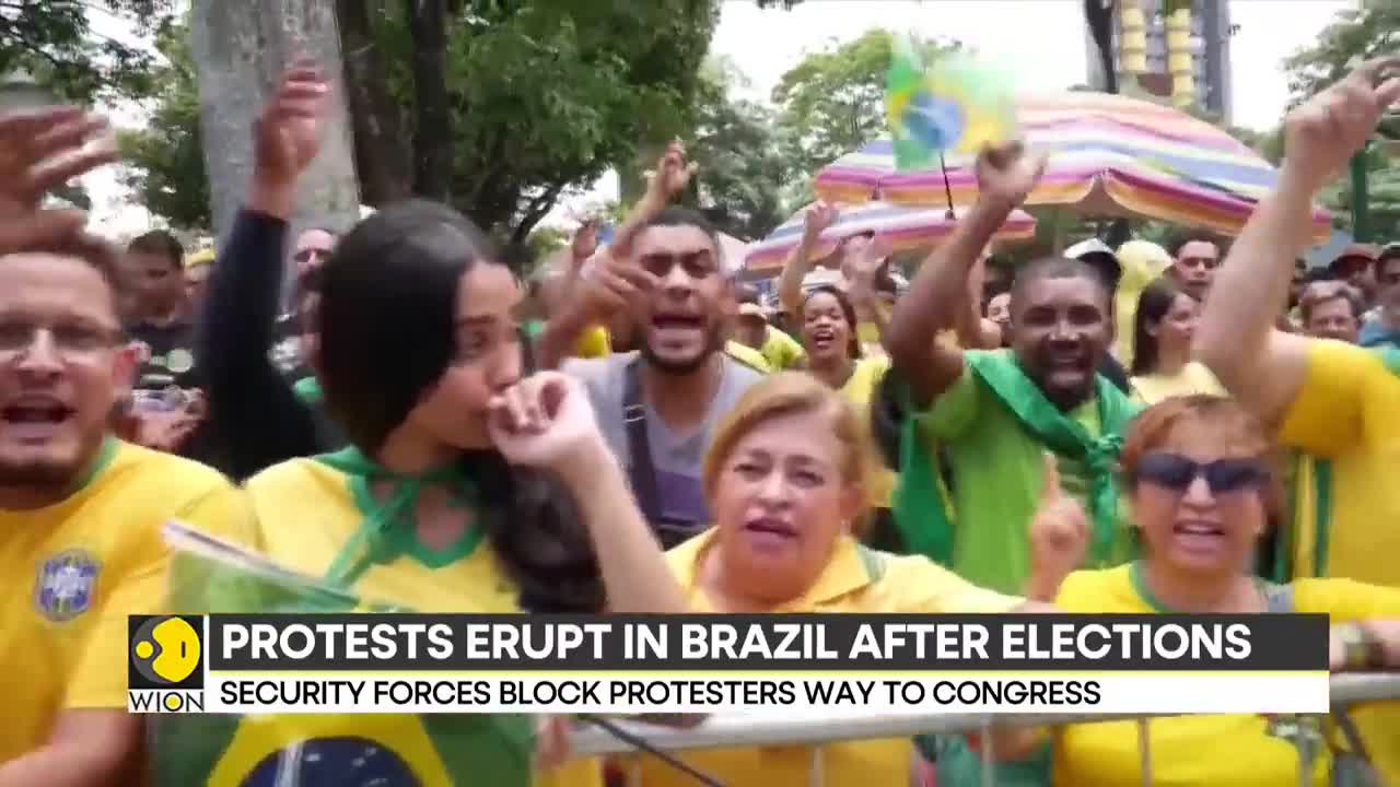 Supporters block highways in Brazil, Bolsonaro remains silent amid post-poll chaos | World News