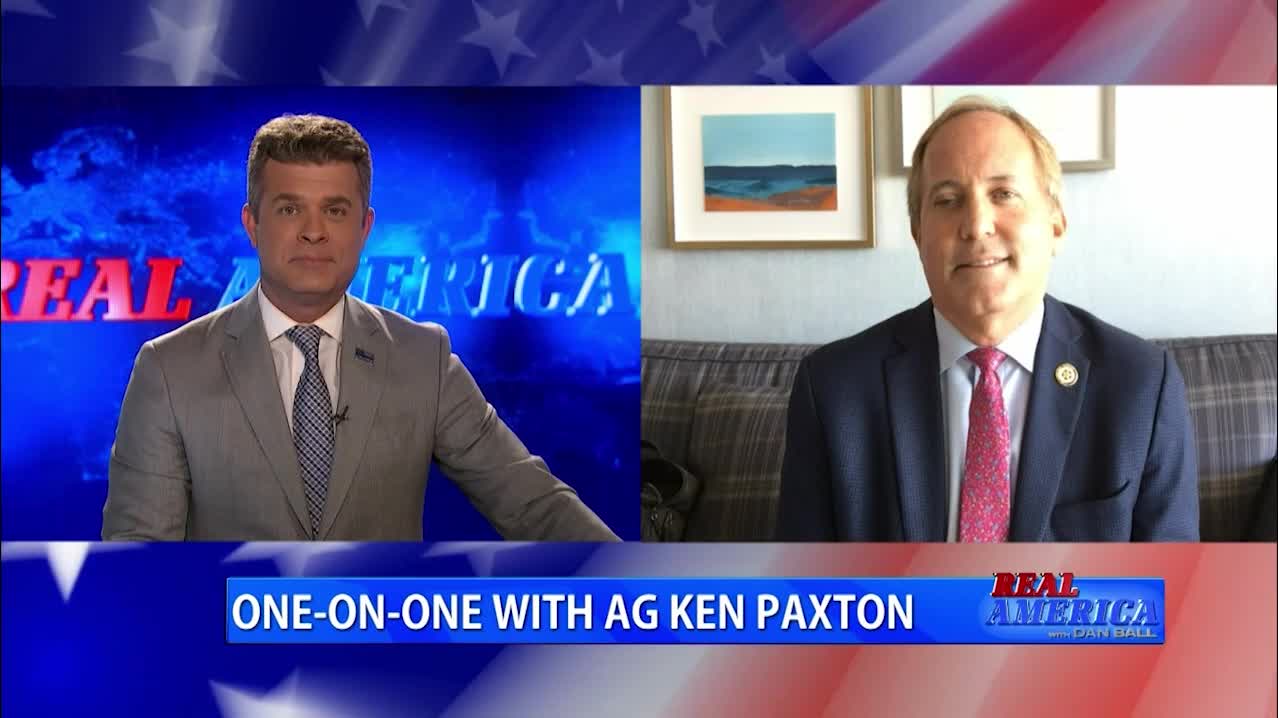 Real America - Dan Ball W/ Ken Paxton (October 29, 2021)