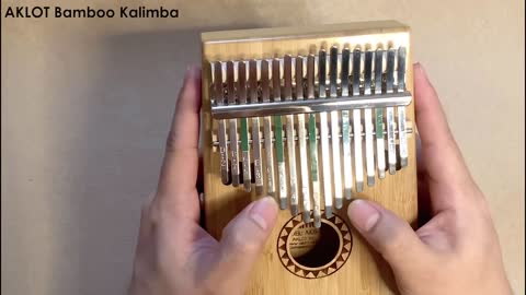 Aklot bamboo kalimba