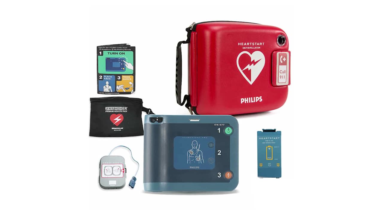 Philips HeartStart FRx AED instructional video