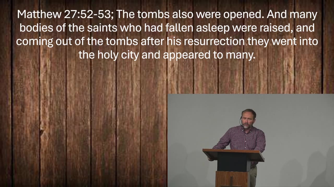 The Red Letters Part 56: Jesus'sBurial and Resurrection