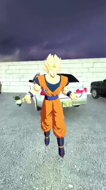 Goku vs Vegeta BUT its at McDonalds Pt 2