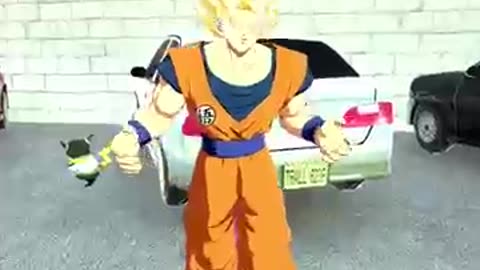 Goku vs Vegeta BUT its at McDonalds Pt 2