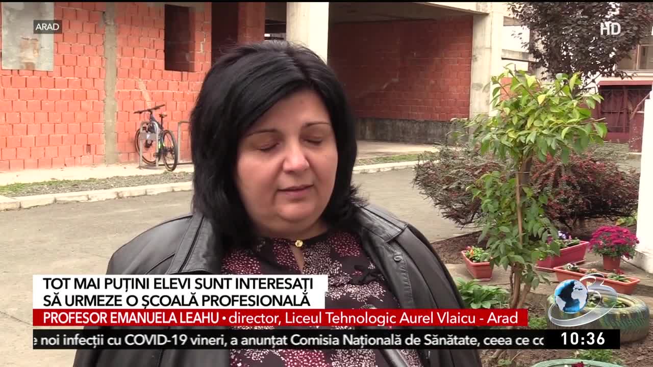 Tot mai puţini elevi sunt interesaţi de şcoala profesională
