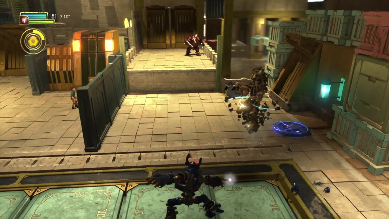 KNACK 2, All secrets playthrough/guide, Chapter 4