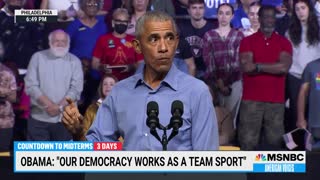 Obama: 'When True Democracy Goes Away, People Get Hurt'