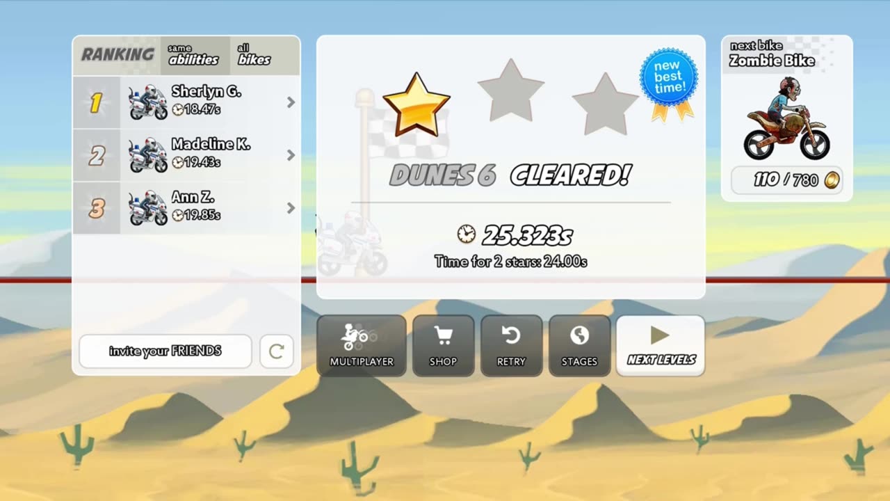 Bike Race Contouring is good