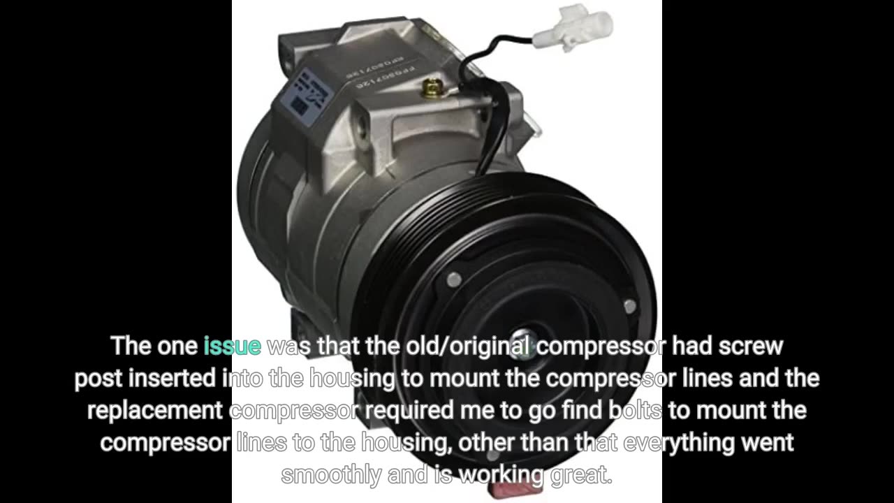 Four Seasons 98310 A/C Compressor