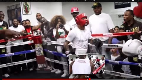 Gervonta Davis didn't even respect Devin Haney's sucka punch power in sparring almost 10 years ago!!