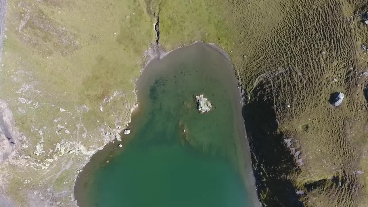 Swiss Landscape - Pizol _ Drone View _ Summer _ Alpine Meadows