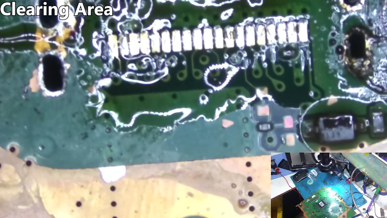 Fixing an extremely damaged PS5 HDMI
