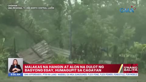 Bagyong Egay july 26 sa unang balita