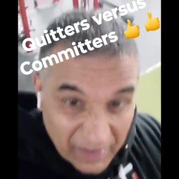 Motivational Message 📢Quitters Suck... Get away from them... Quitters vs. Committers 💯