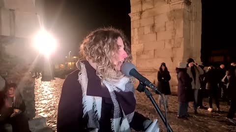 Rimini #nogreenpass 22/01/2022 - Sara