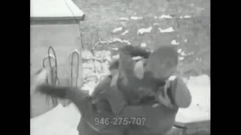 Nazi Snowball Fight!