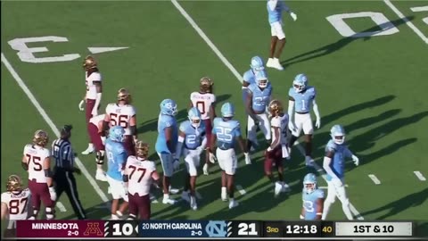 Minnesota vs North Carolina Highlights | College Football Week 3 | 2023 College Football