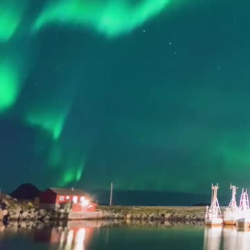 Amazing AURORA Sky over ICELAND Northern Lights Aurora Borealis #shorts