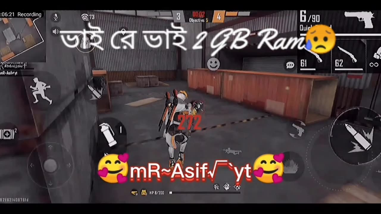 Free fire one tap king Asif gaming 999 #viral #rumble #trending # foryou #gaming #video