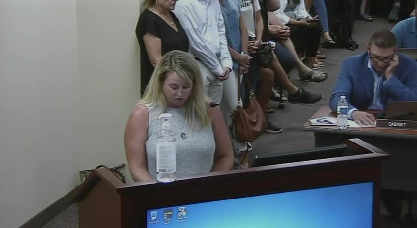 School Nurse quits during school board meeting over mandates