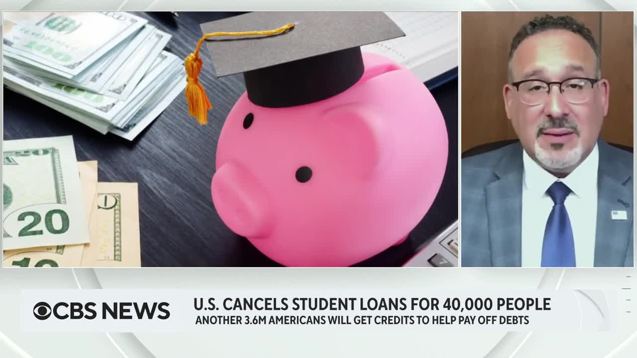 U.S. Secretary of Education Miguel Cardona talks Biden administration moves on student loans