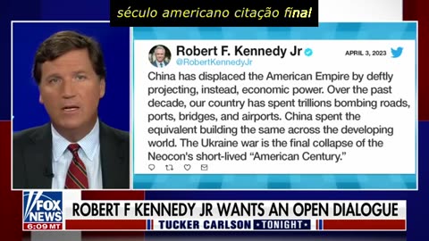 Tucker Carlson: é difícil acreditar que isso esteja acontecendo