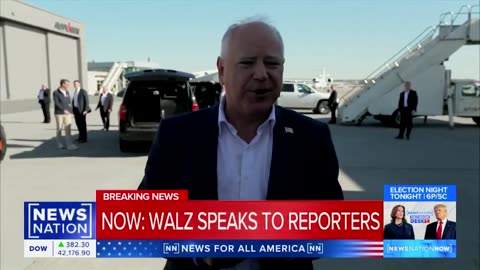 Tampon Tim says he hasn't spoken to Kamala in a couple of days