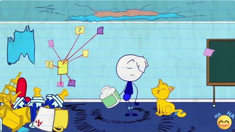 animation of being a smart person || thepencile