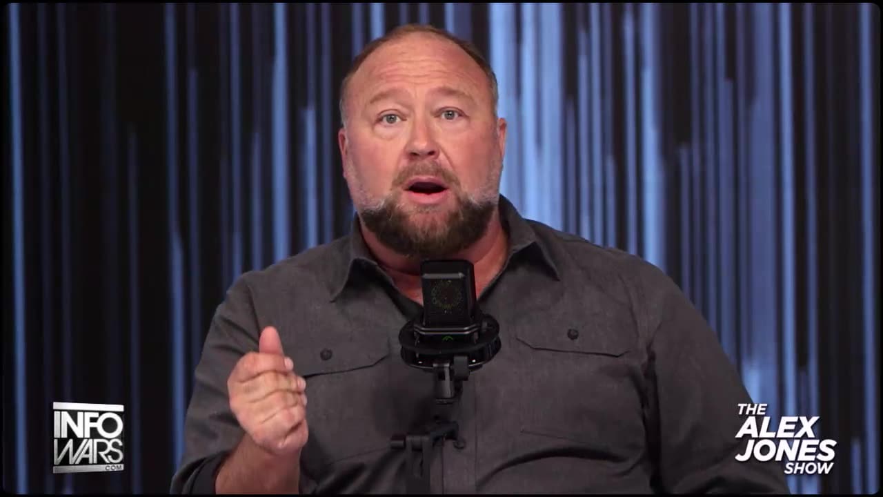 Alex Jones' best analogy yet