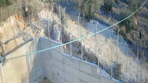 Israeli settlers attacked a Palestinian home with Molotov cocktails