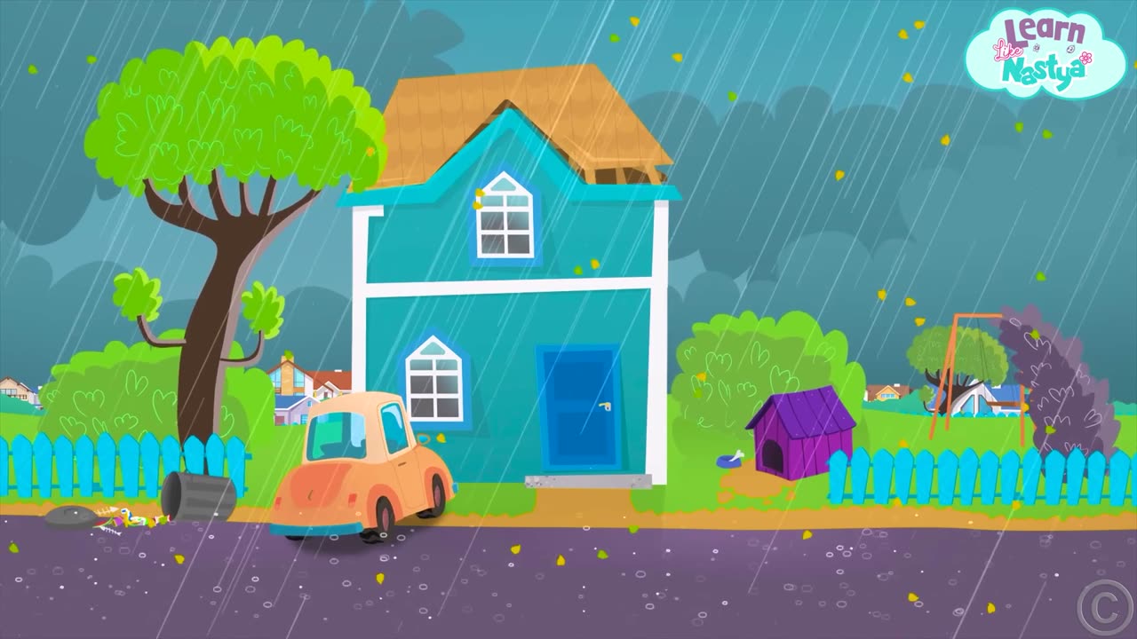 Nastya & story about learning from home