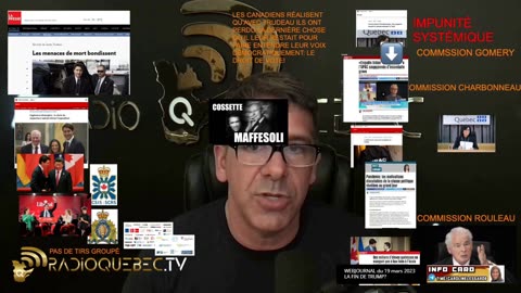 Extrait du WEBJOURNAL de RADIO-QUÉBEC du 19 mars 2023 - LA FIN DE TRUMP? - Maxime Bernier