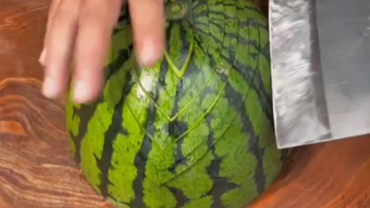 Watermelon Cutting nicely amazing video